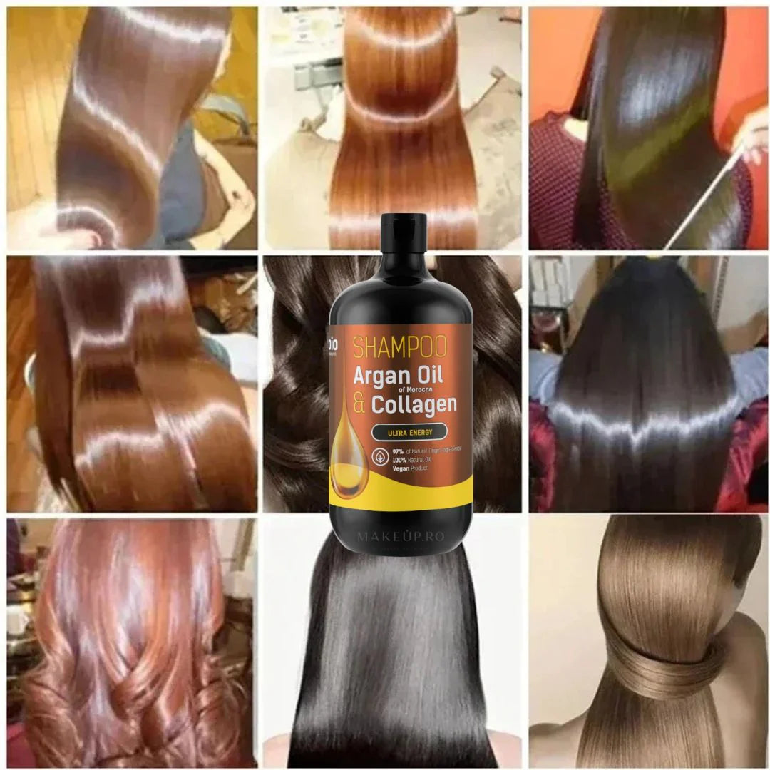 Shampoing 3 en 1 collagène et huile d'argan (946 ml)