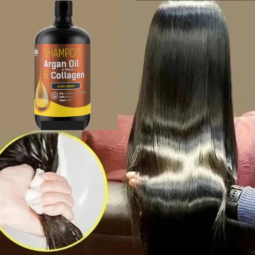 Shampoing 3 en 1 collagène et huile d'argan (946 ml)