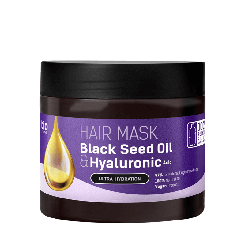 Masque Capillaire à l’Huile de Cumin Noir & Acide Hyaluronique