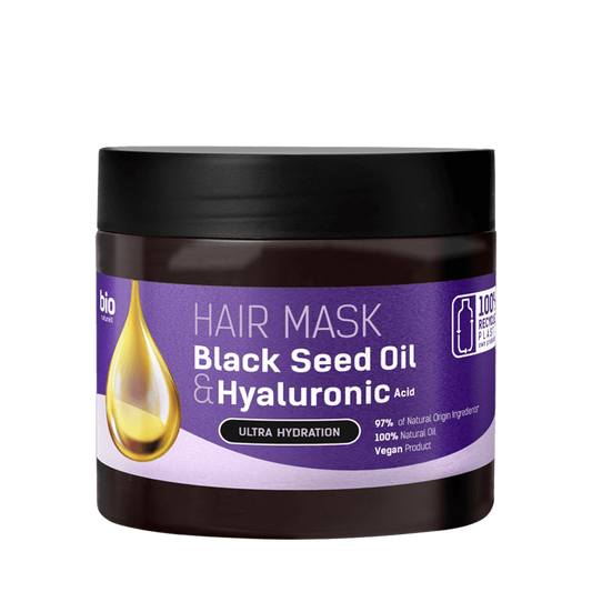 Masque Capillaire à l’Huile de Cumin Noir & Acide Hyaluronique
