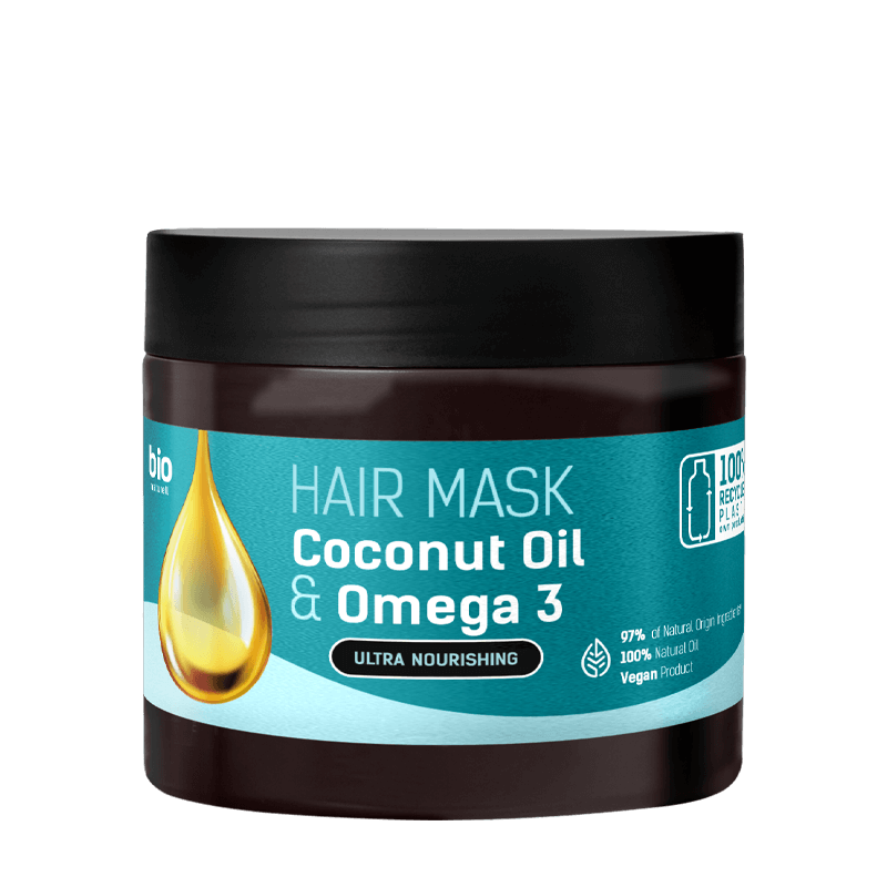Masque Capillaire à l’Huile de Coco & Oméga 3