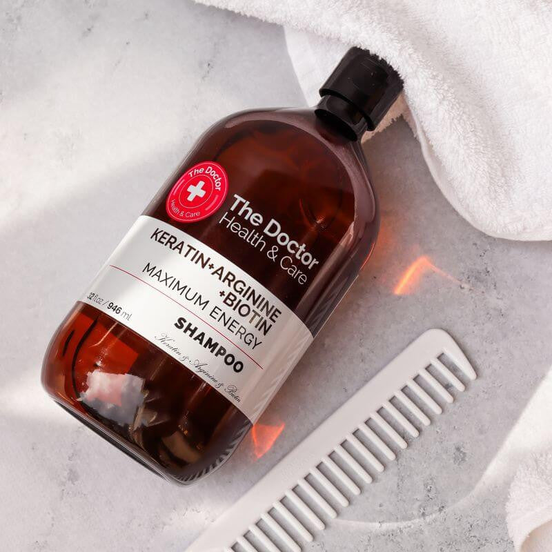 Shampoing Kératine + Arginine + Biotine (946ml)