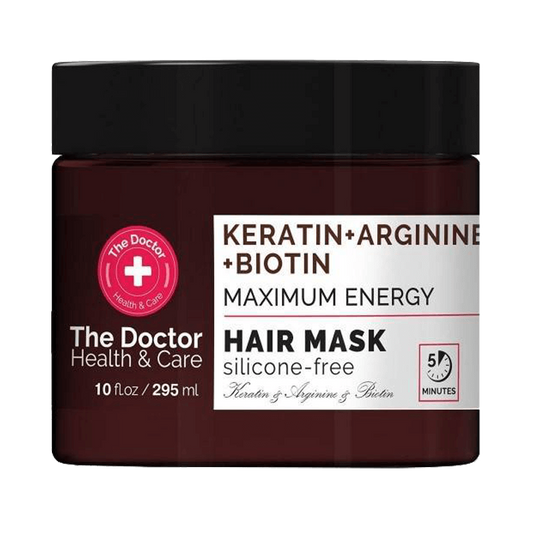 Masque Capillaire "Force Maximale" - Kératine + Arginine + Biotine